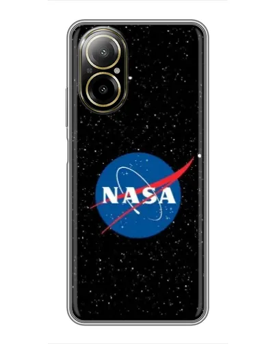 Чехол для Realme C67 с картинкой «NASA — звездное небо»