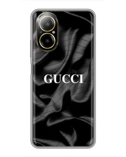 Чехол для Realme C67 с картинкой «Gucci — шелковые волны»