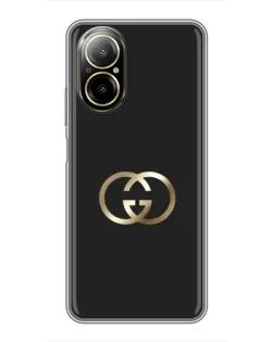 Чохол для Realme C67 з картинкою «Мінімалізм Gucci»