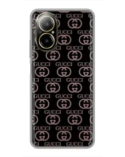 Чохол для Realme C67 з картинкою «Класична монограма Gucci»