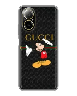 Чохол для Realme C67 з картинкою «Міккі Маус Gucci»
