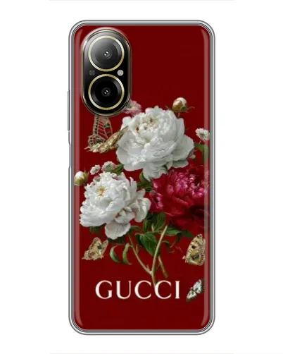 Чехол для Realme C67 с картинкой «Gucci —  сад»