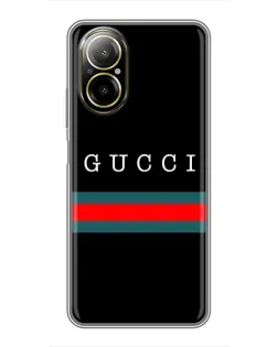 Чохол для Realme C67 з картинкою «Gucci — червоний пояс»