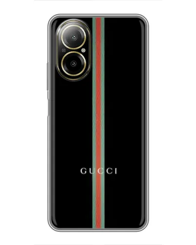 Чехол для Realme C67 с картинкой «Gucci — строгая линия» Чехол для Realme C67 с картинкой «Gucci — строгая линия»