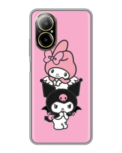 Чохол для Realme C67 з картинкою «My Melody та Kuromi» Чохол для Realme C67 з картинкою «My Melody та Kuromi»