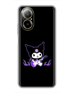 Чохол для Realme C67 з картинкою «Електрична Kuromi»