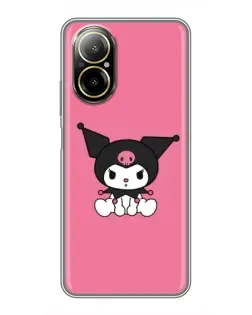 Чохол для Realme C67 з картинкою «Похмура Kuromi»