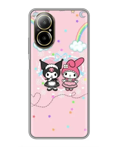 Чохол для Realme C67 з картинкою «My Melody та Kuromi» Чохол для Realme C67 з картинкою «My Melody та Kuromi»