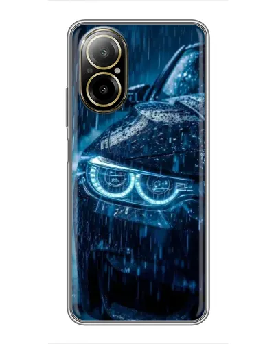 Чехол для Realme C67 с картинкой «BMW под дождем» Чехол для Realme C67 с картинкой «BMW под дождем»