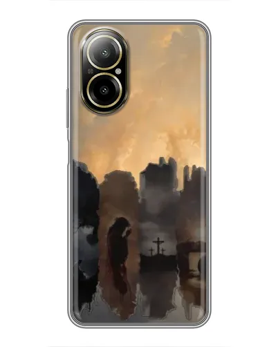 Чехол для Realme C67 с картинкой «Дорога к вере»