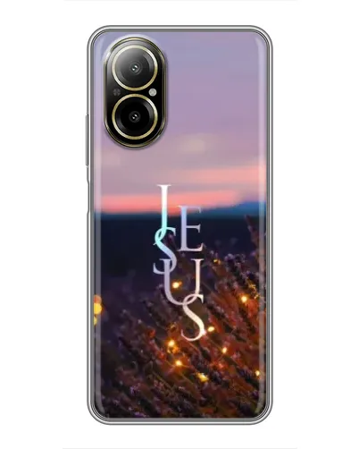 Чехол для Realme C67 с картинкой «Свет Божий ночью» Чехол для Realme C67 с картинкой «Свет Божий ночью»