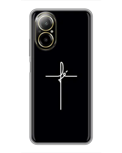 Чехол для Realme C67 с картинкой «Тонкий крест» Чехол для Realme C67 с картинкой «Тонкий крест»