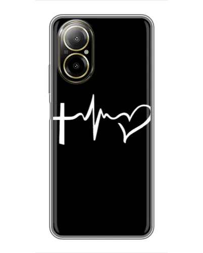 Чехол для Realme C67 с картинкой «Пульс веры» Чехол для Realme C67 с картинкой «Пульс веры»