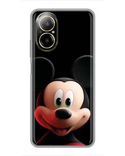 Чехол для Realme C67 с картинкой «Улыбающийся Микки Маус»