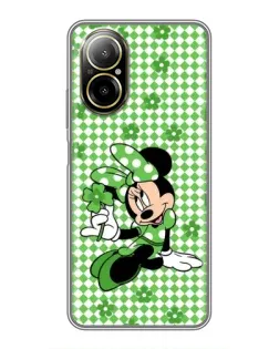 Чехол для Realme C67 с картинкой «Mickey в клетку»