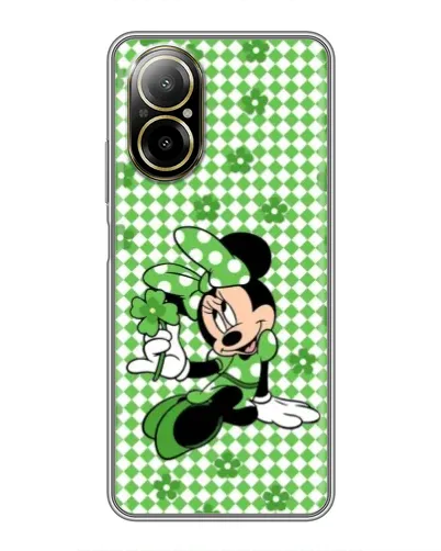 Чехол для Realme C67 с картинкой «Mickey в клетку»