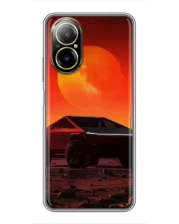 Чохол для Realme C67 з картинкою «Cybertruck на Марсі» Чохол для Realme C67 з картинкою «Cybertruck на Марсі»