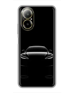 Чохол для Realme C67 з картинкою «Силует Tesla Night» Чохол для Realme C67 з картинкою «Силует Tesla Night»