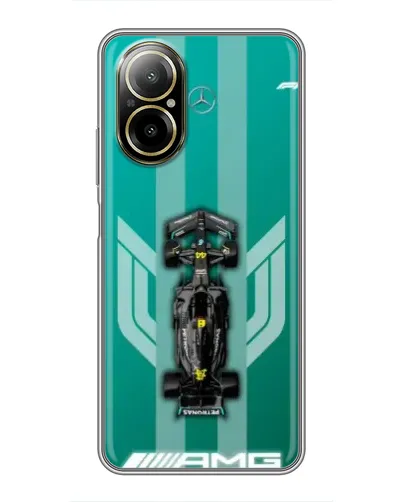 Чехол для Realme C67 с картинкой «Mercedes AMG Petronas»