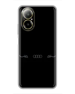 Чохол для Realme C67 з картинкою «Audi — світловий підпис» Чохол для Realme C67 з картинкою «Audi — світловий підпис»