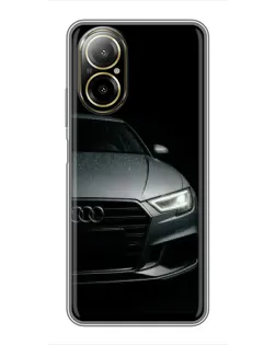 Чохол для Realme C67 з картинкою «Audi — деталізація кузова» Чохол для Realme C67 з картинкою «Audi — деталізація кузова»