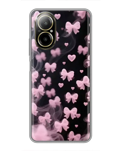 Чехол для Realme C67 с картинкой «Неоновое кружево» Чехол для Realme C67 с картинкой «Неоновое кружево»