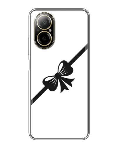 Чехол для Realme C67 с картинкой «Диагональный бант» Чехол для Realme C67 с картинкой «Диагональный бант»