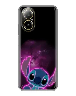 Чохол для Realme C67 з картинкою «Неоновий Stitch» Чохол для Realme C67 з картинкою «Неоновий Stitch»