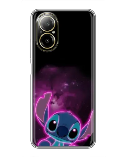 Чохол для Realme C67 з картинкою «Неоновий Stitch» Чохол для Realme C67 з картинкою «Неоновий Stitch»