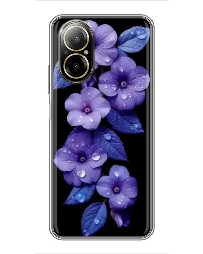 Чохол для Realme C67 з картинкою «Фіолетові квіти з росою» Чохол для Realme C67 з картинкою «Фіолетові квіти з росою»