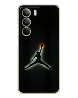 Чехол для Realme C71 с картинкой «Jordan Gradient Logo» Чехол для Realme C71 с картинкой «Jordan Gradient Logo»