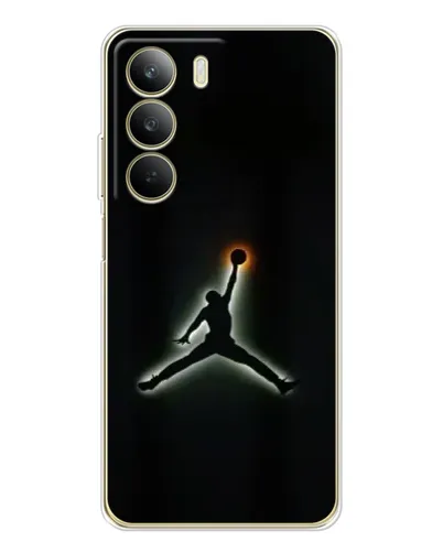 Чехол для Realme C71 с картинкой «Jordan Gradient Logo»