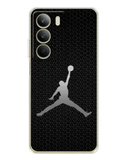 Чехол для Realme C71 с картинкой «Jordan Dark Carbon»