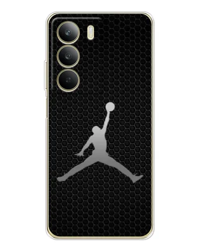 Чехол для Realme C71 с картинкой «Jordan Dark Carbon»