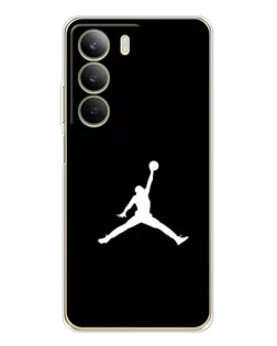 Чехол для Realme C71 с картинкой «Jordan Silhouette»