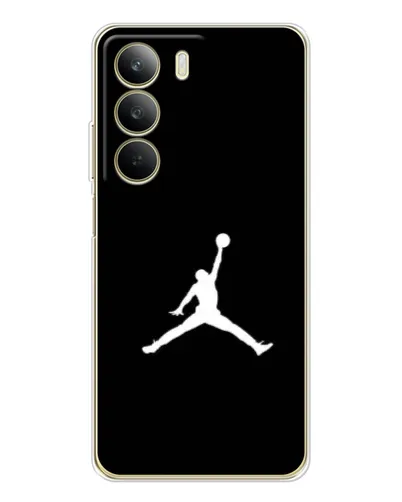 Чехол для Realme C71 с картинкой «Jordan Silhouette»