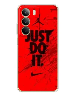 Чехол для Realme C71 с картинкой «Nike Just Do It»