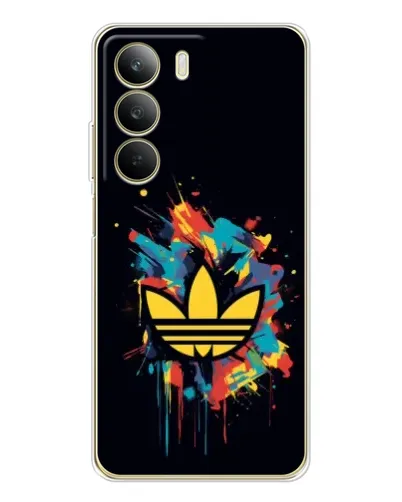 Чехол для Realme C71 с картинкой «Adidas Splash»