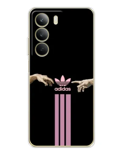 Чехол для Realme C71 с картинкой «Adidas Hands»