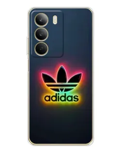 Чехол для Realme C71 с картинкой «Неоновый Adidas»