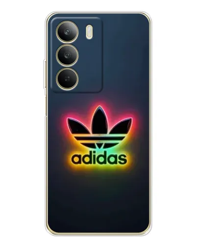 Чехол для Realme C71 с картинкой «Неоновый Adidas»