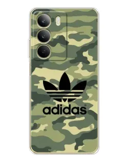 Чехол для Realme C71 с картинкой «Милитари стиль Adidas»
