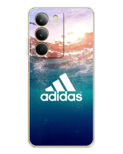 Чехол для Realme C71 с картинкой «Океанская глубина адидас»