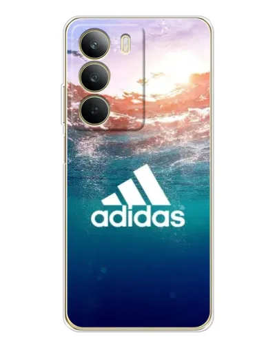 Чехол для Realme C71 с картинкой «Океанская глубина адидас»