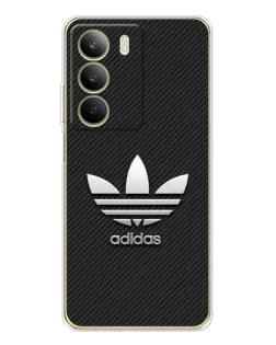 Чехол для Realme C71 с картинкой «Adidas Карбоновая текстура»