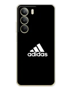 Чехол для Realme C71 с картинкой «Черная классика Adidas»