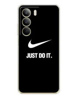 Чехол для Realme C71 с картинкой «Классический принт Nike»