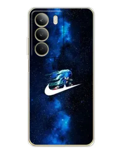 Чехол для Realme C71 с картинкой «Звездный путь Nike»