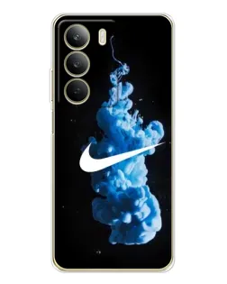 Чехол для Realme C71 с картинкой «Nike и синий дым»