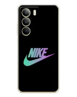 Чехол для Realme C71 с картинкой «Nike — городская ночь»